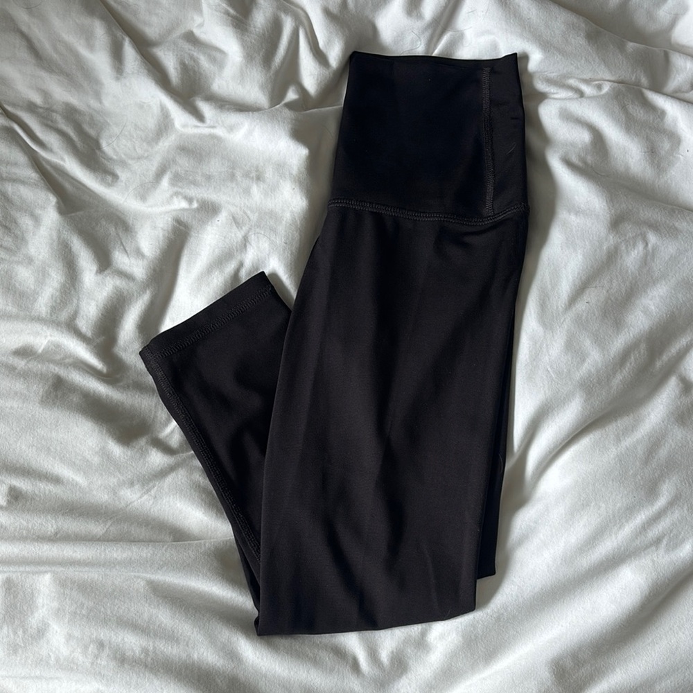 Black High-Waisted Capri’s